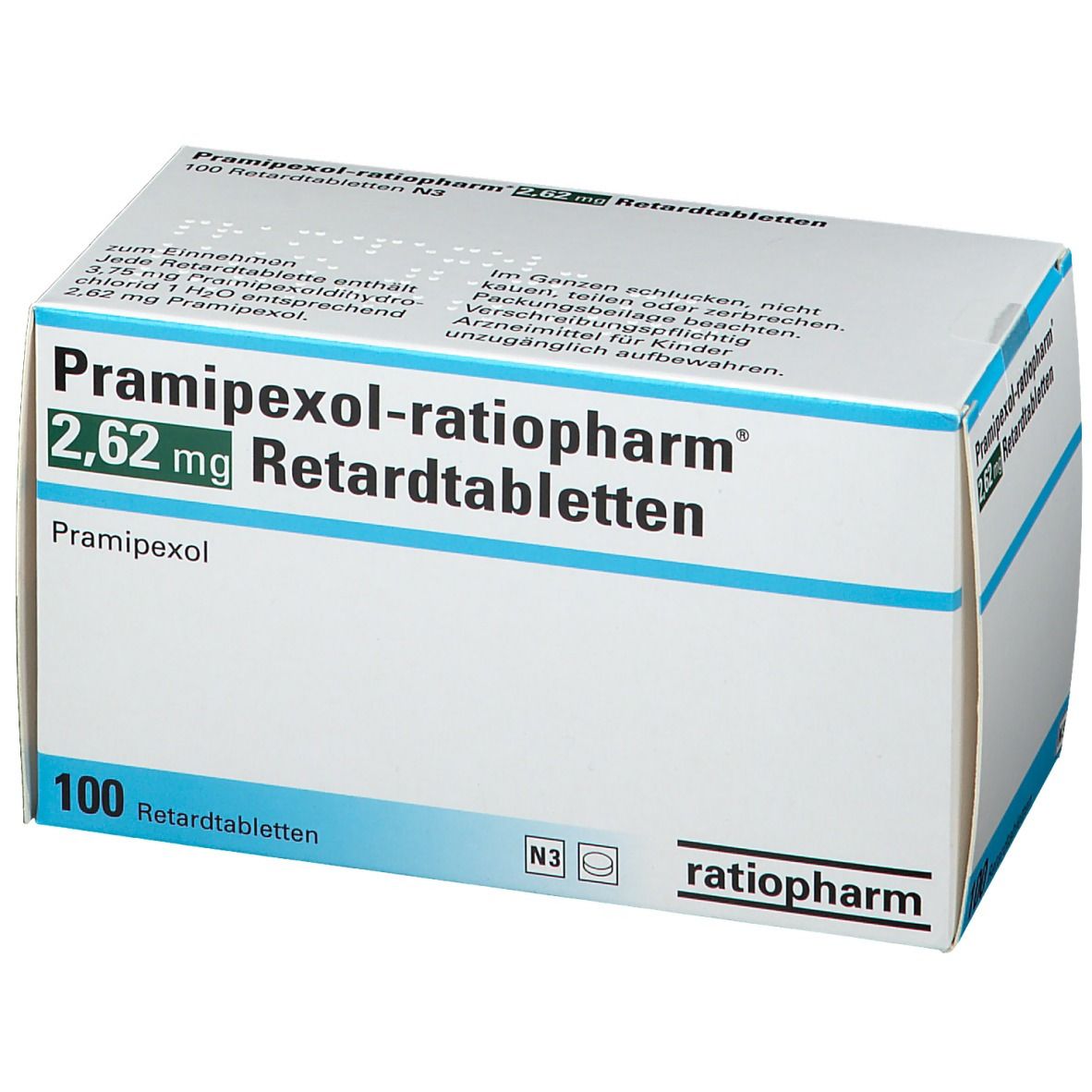 Pramipexol-ratiopharm® 2,62 mg