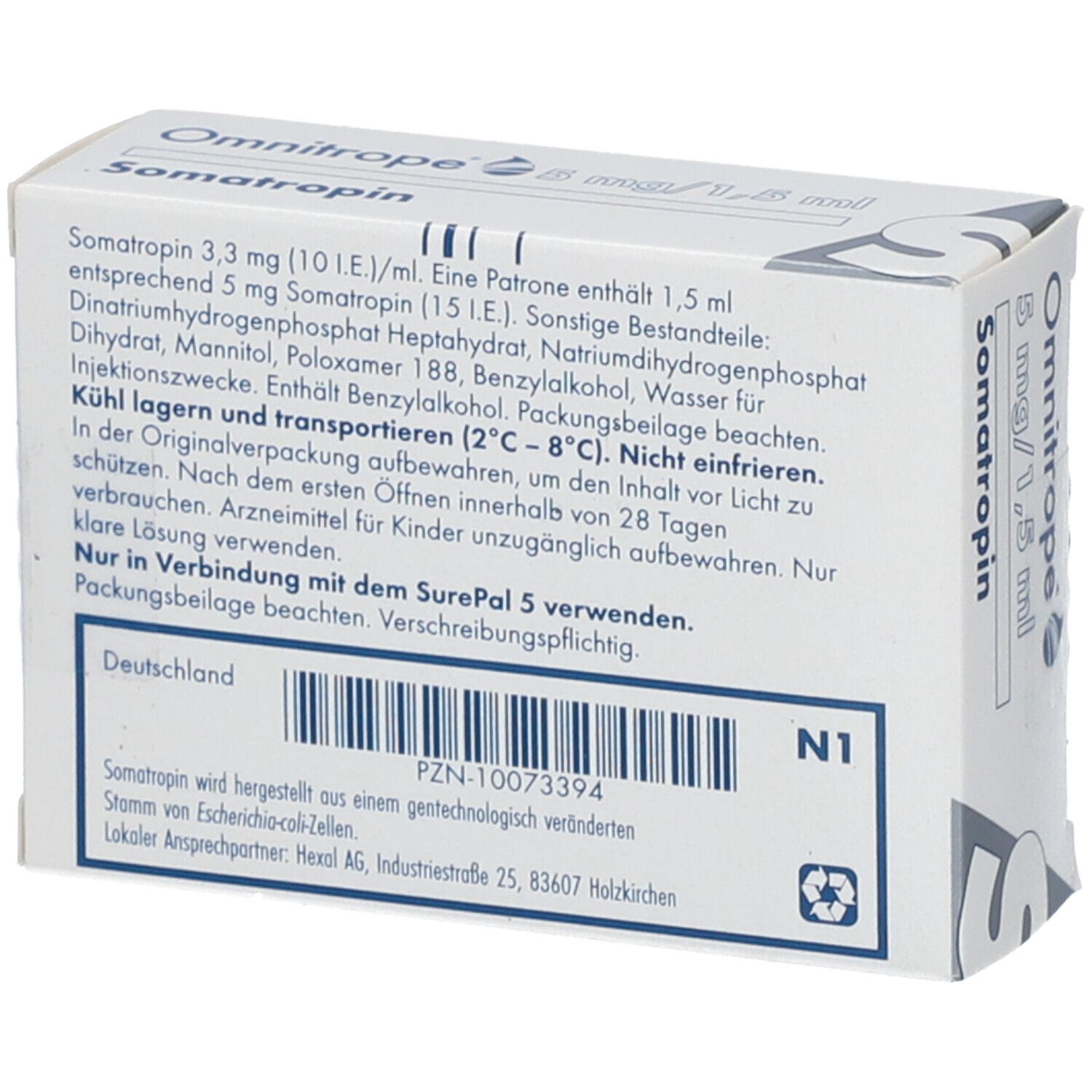 Omnitrope® 5 mg/1,5 ml