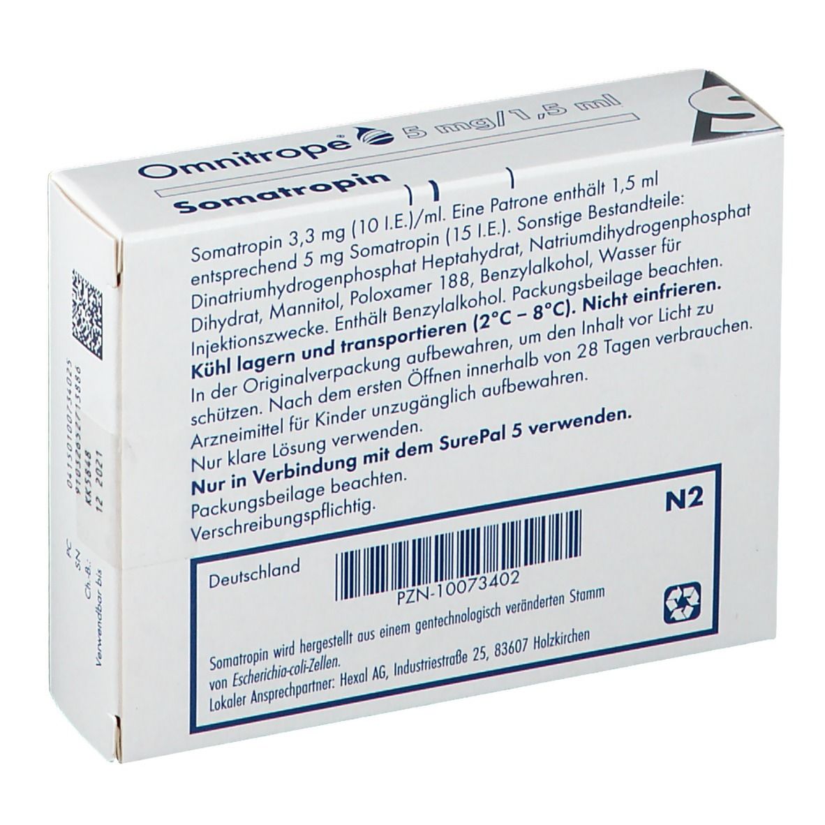 Omnitrope® 5 mg/1,5 ml