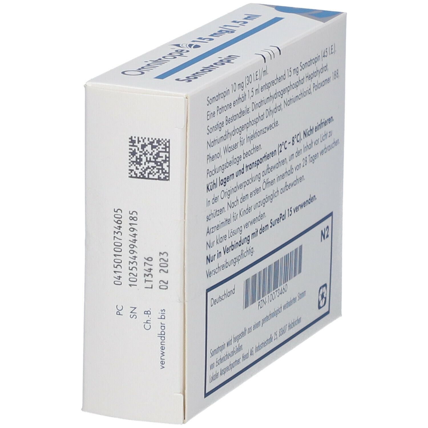 Omnitrope® 15 mg/1,5 ml