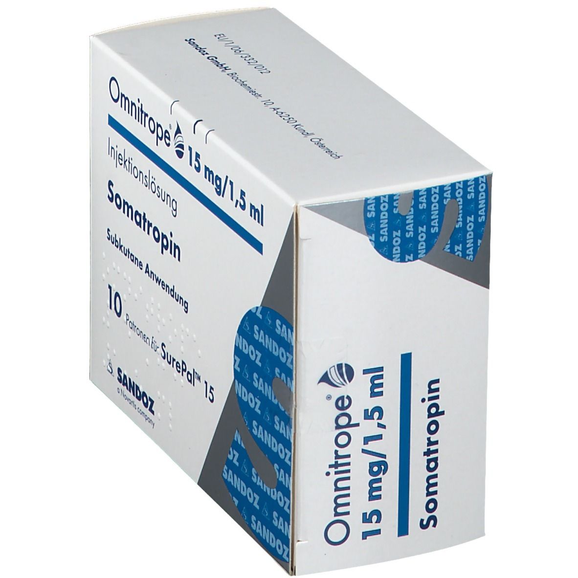 Omnitrope 15 mg/1,5 ml Injektionslösung f.SurePal 10 St