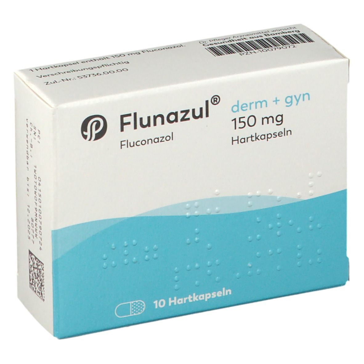 Flunazul derm + gyn 150 mg Hartkapseln 10 St