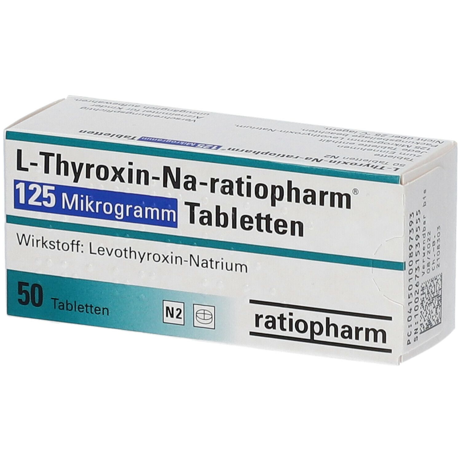 L-Thyroxin-Na-ratiopharm® 125 µg