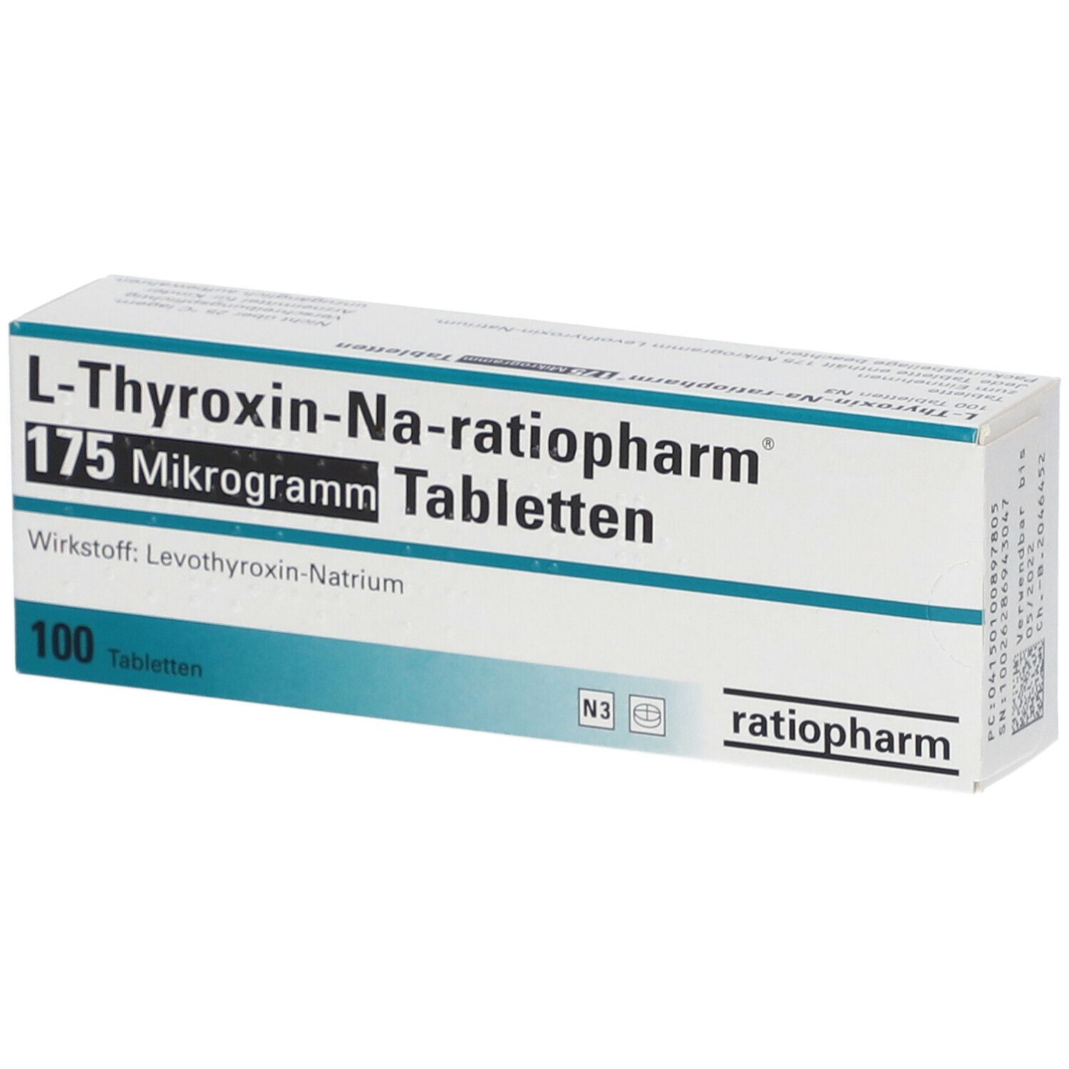 L-Thyroxin-Na-ratiopharm® 175 µg