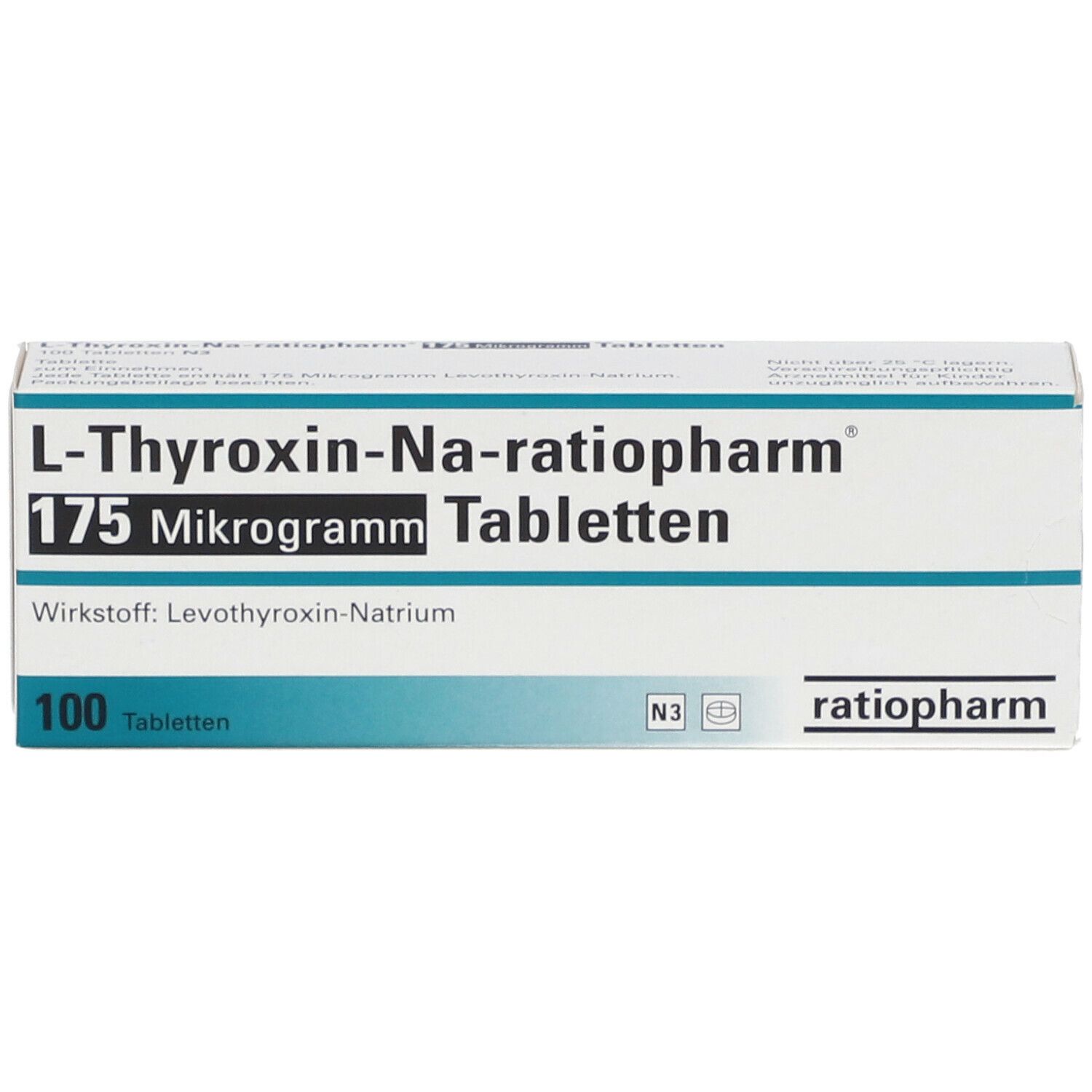 L-Thyroxin-Na-ratiopharm® 175 µg