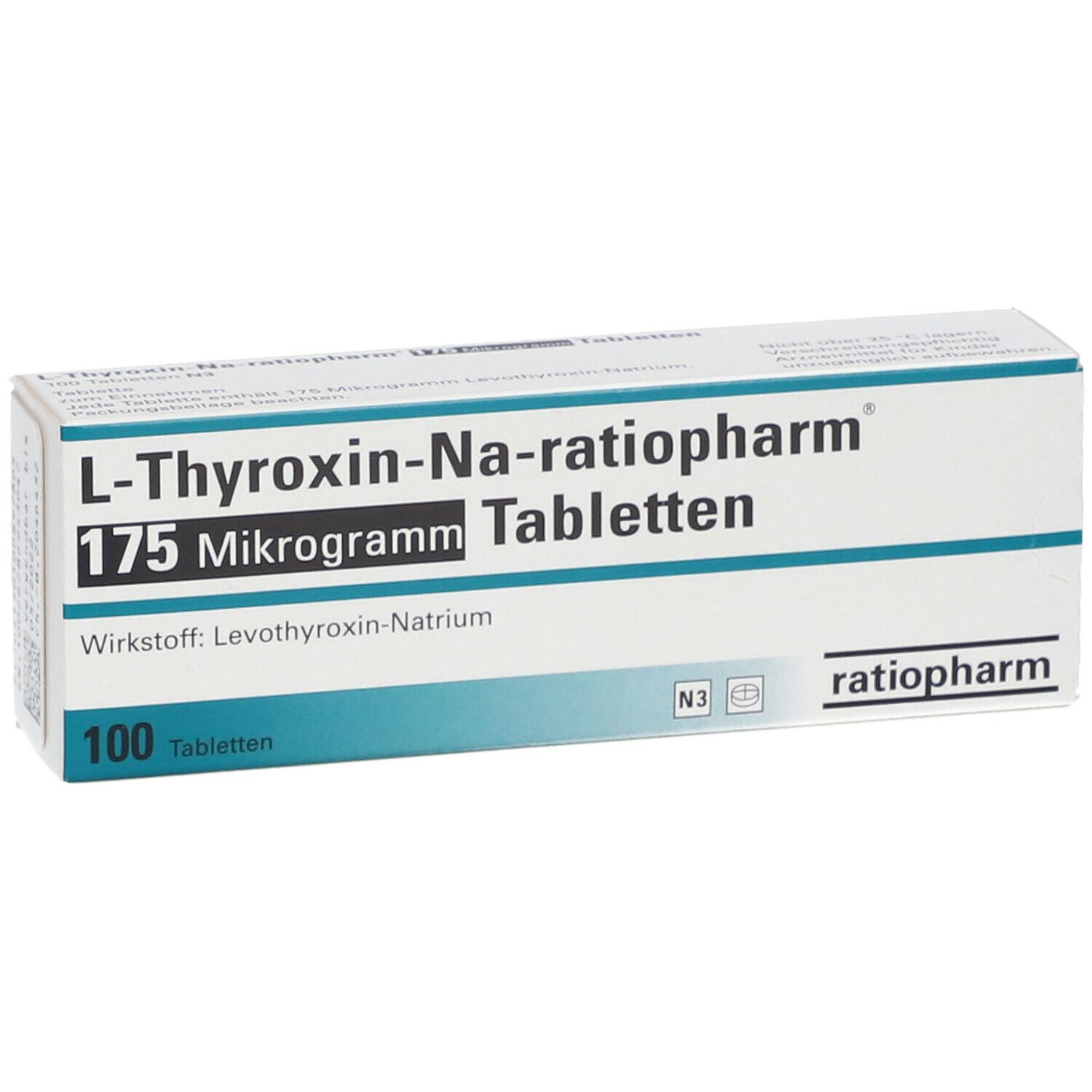 L-Thyroxin-Na-ratiopharm® 175 µg