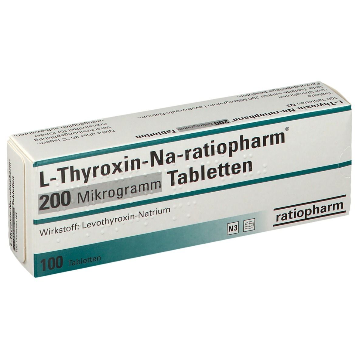 L-Thyroxin-Na-ratiopharm® 200 µg
