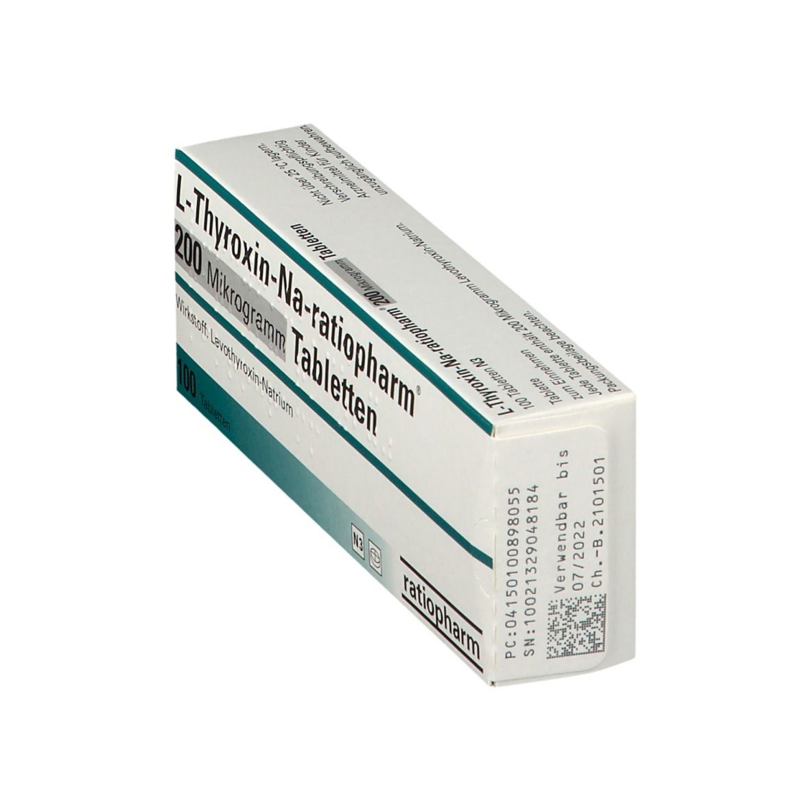 L-Thyroxin-Na-ratiopharm® 200 µg