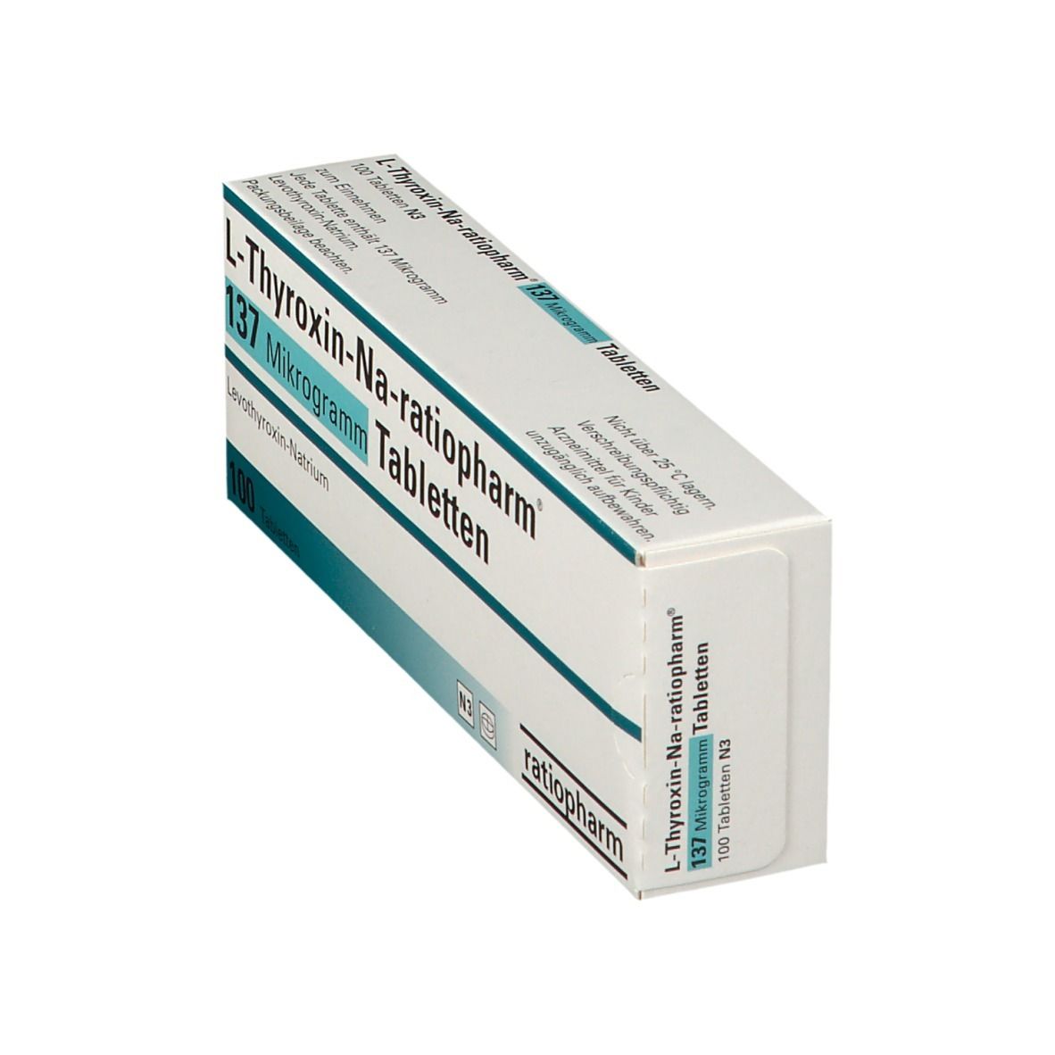 L-Thyroxin-Na-ratiopharm® 137 Mikrogramm