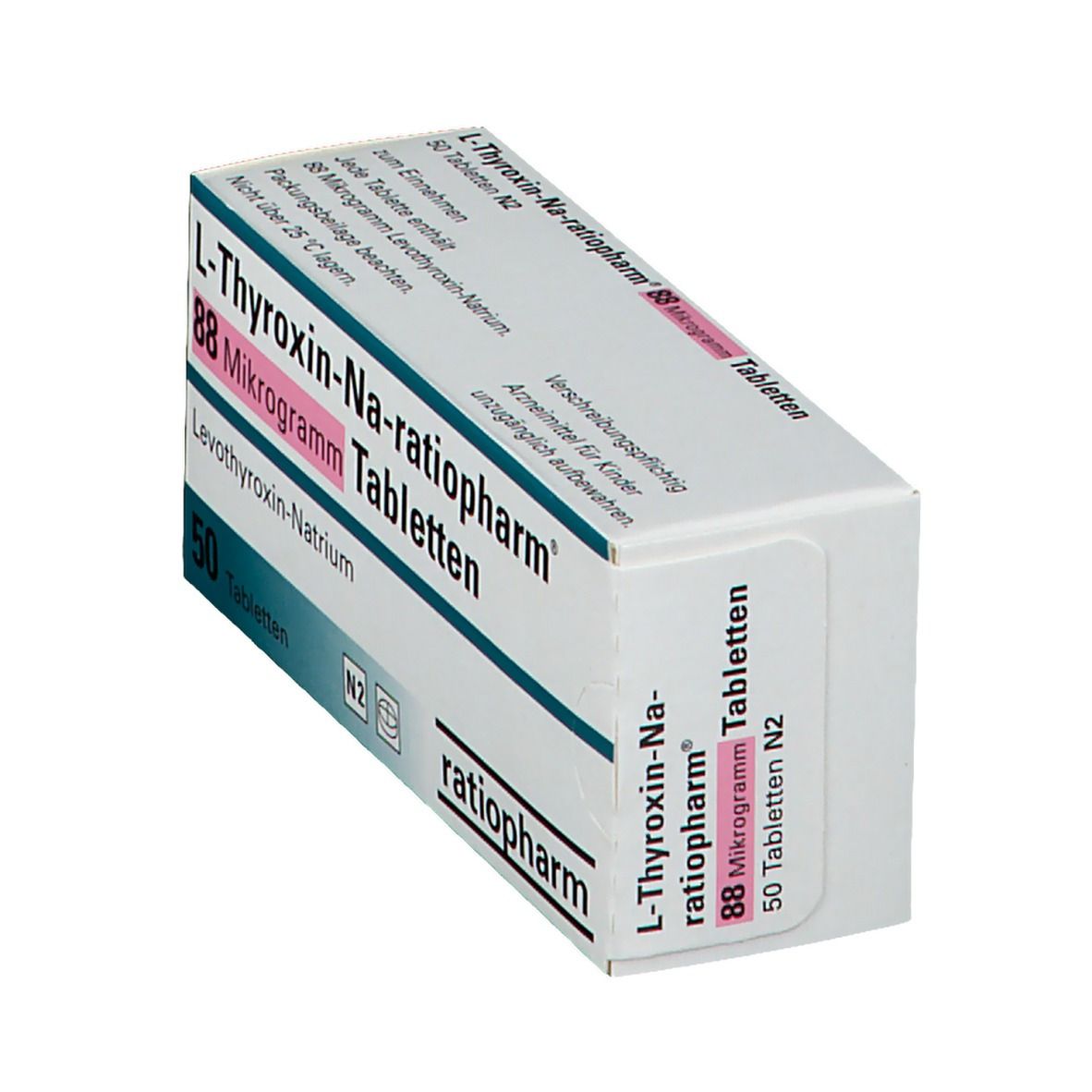 L-Thyroxin-Na-ratiopharm® 88 Mikrogramm