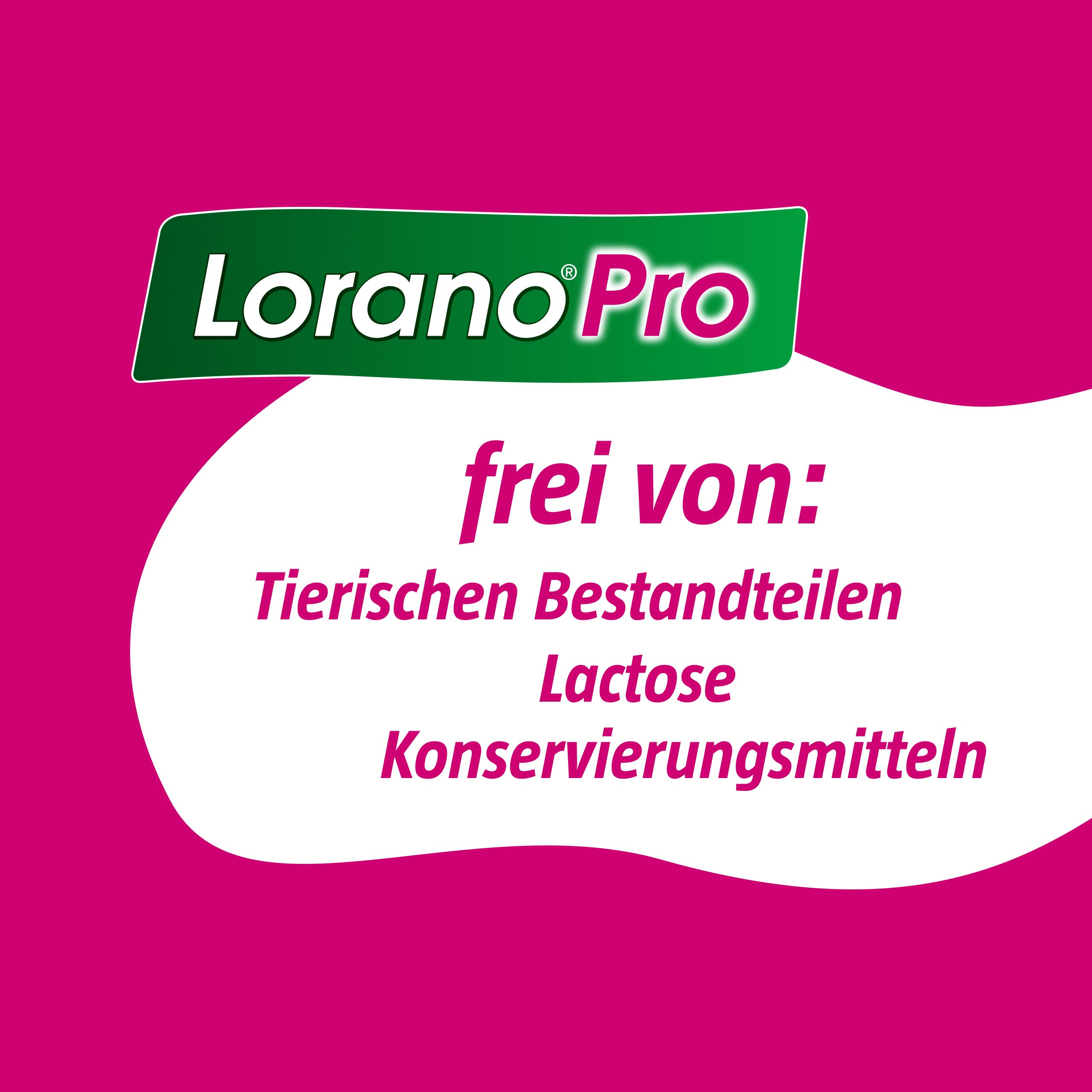 Lorano®Pro bei Allergie – Die Allergietabletten für alle Heuschnupfen-Symptome