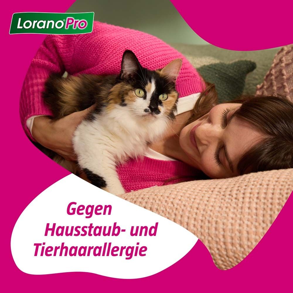 Lorano®Pro bei Allergie – Die Allergietabletten für alle Heuschnupfen-Symptome