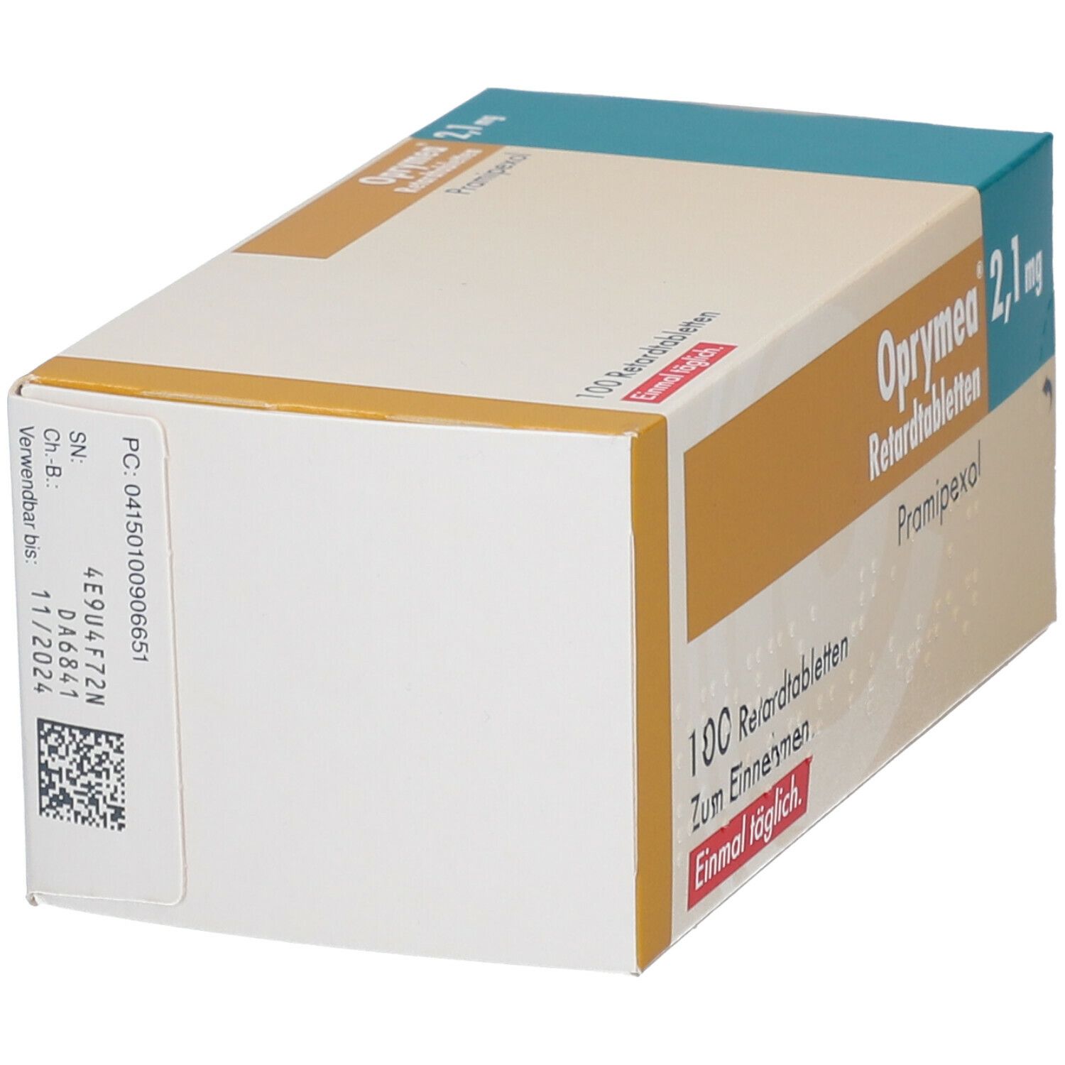 Oprymea 2,1 mg Retardtabletten 100 St Retard-Tabletten