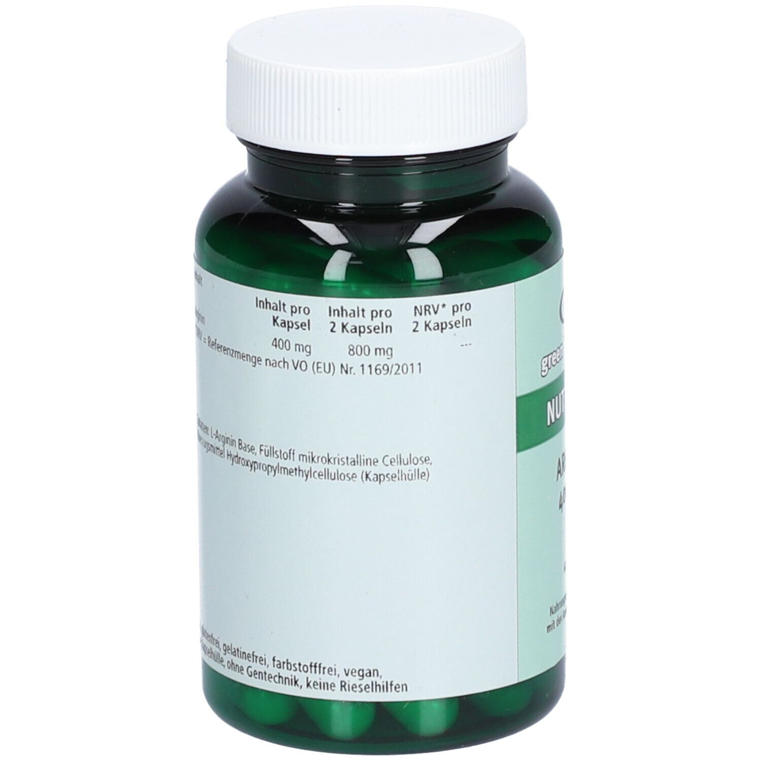 Arginin 400 mg Kapseln