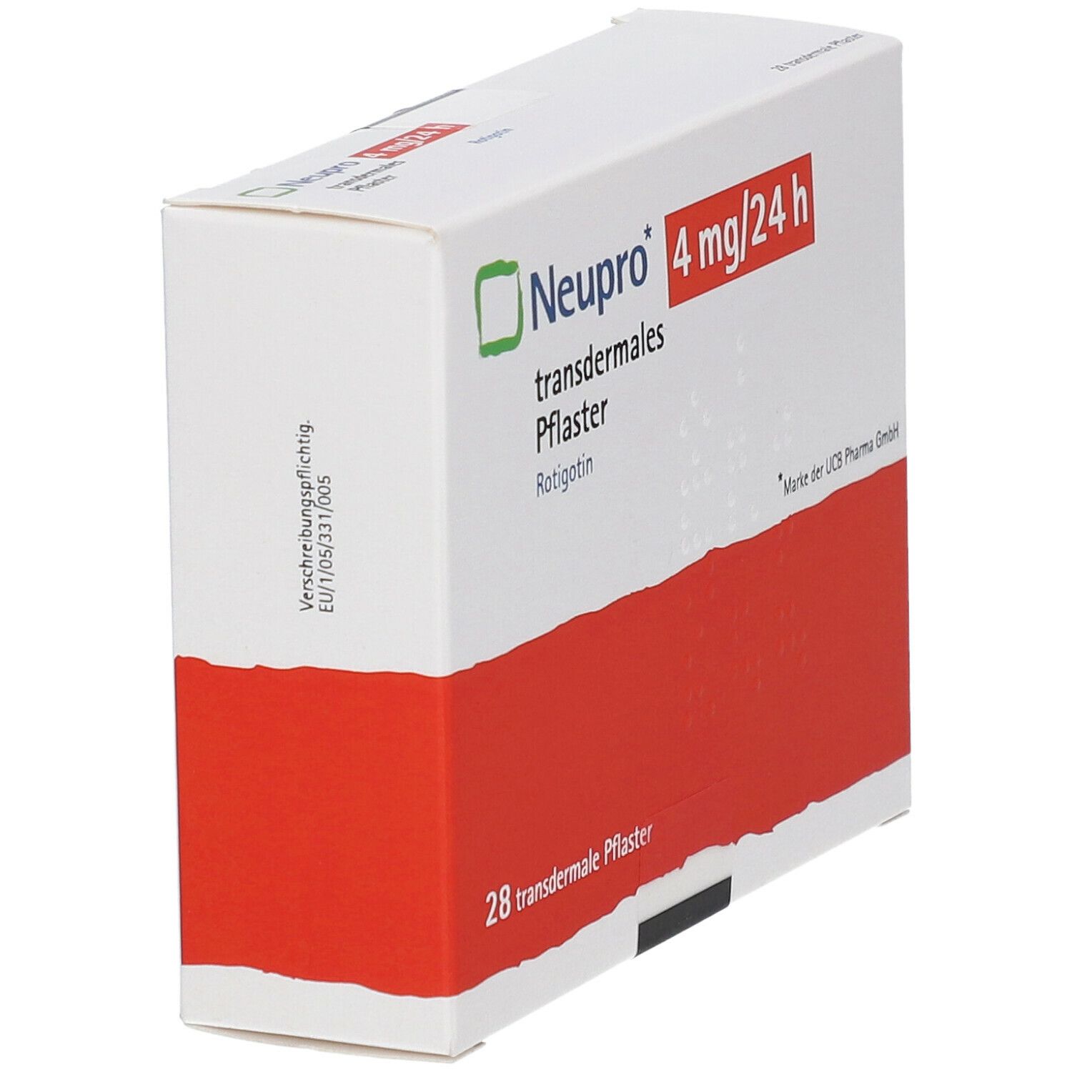 Neupro 4 mg/24 h transdermale Pflaster 28 St transdermal