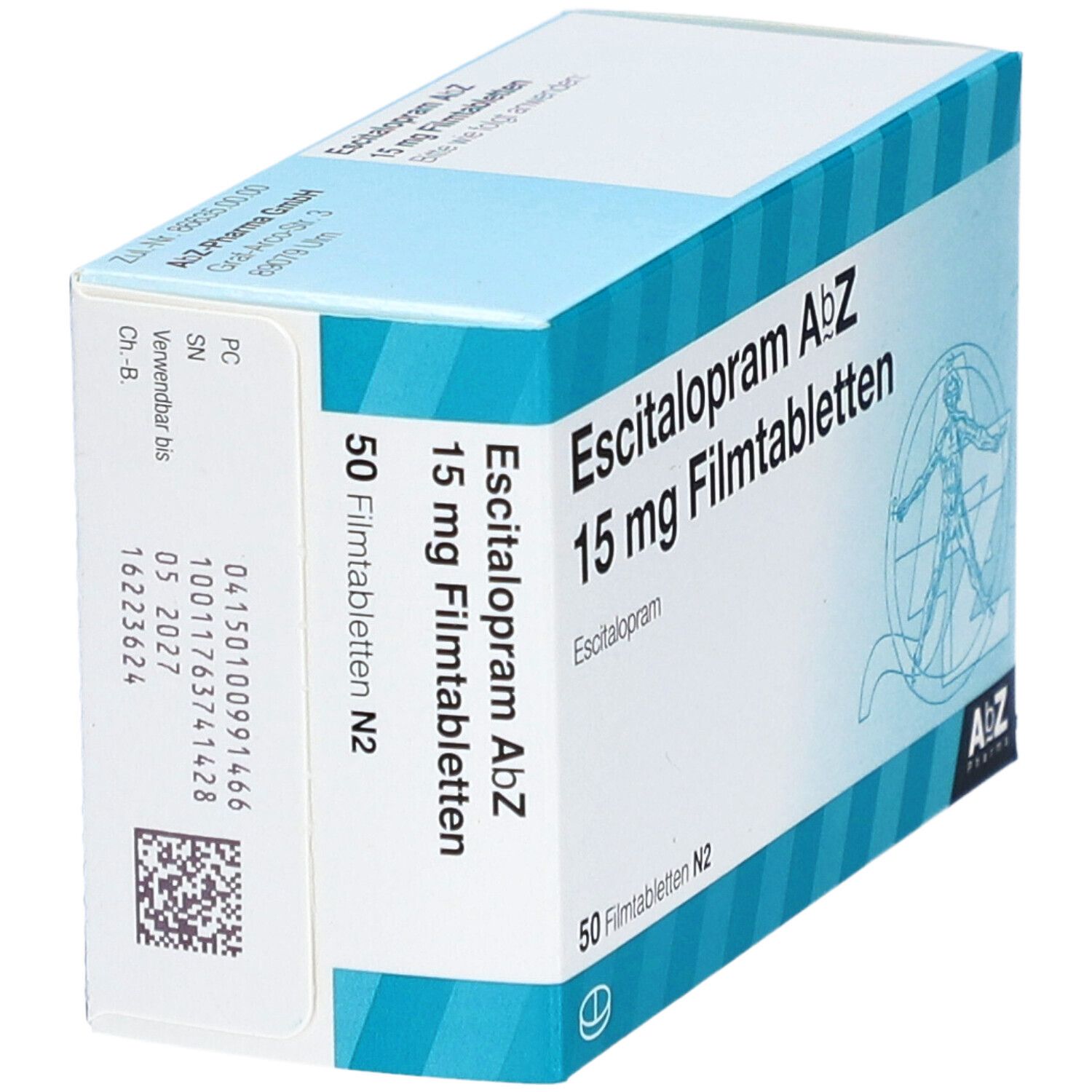 Escitalopram AbZ 15 mg Filmtabletten 50 St