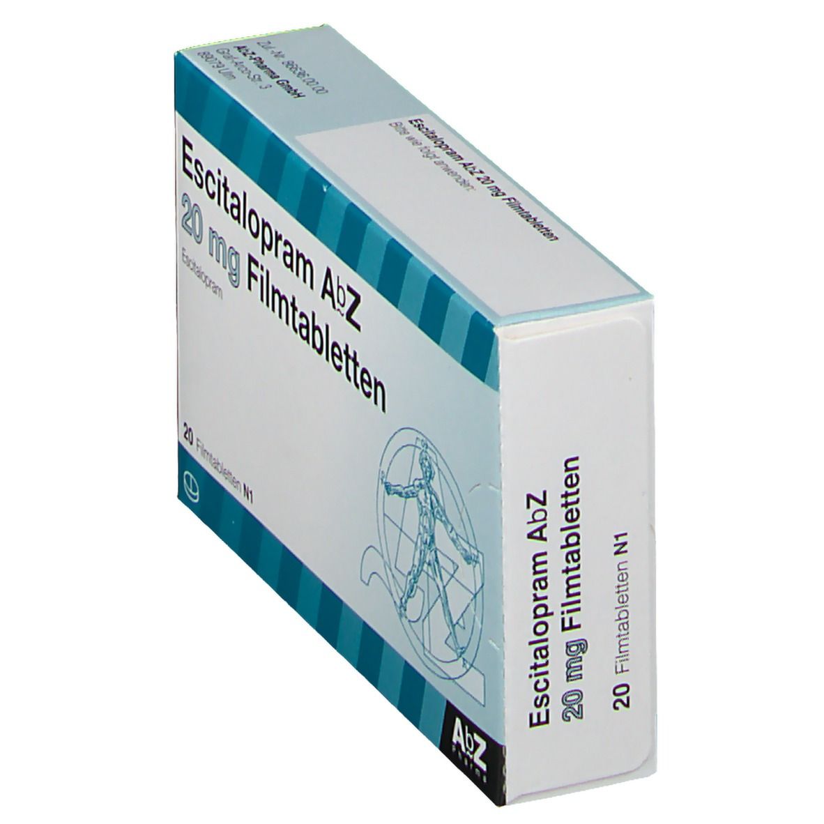 Escitalopram AbZ 5 mg Filmtabletten 20 St