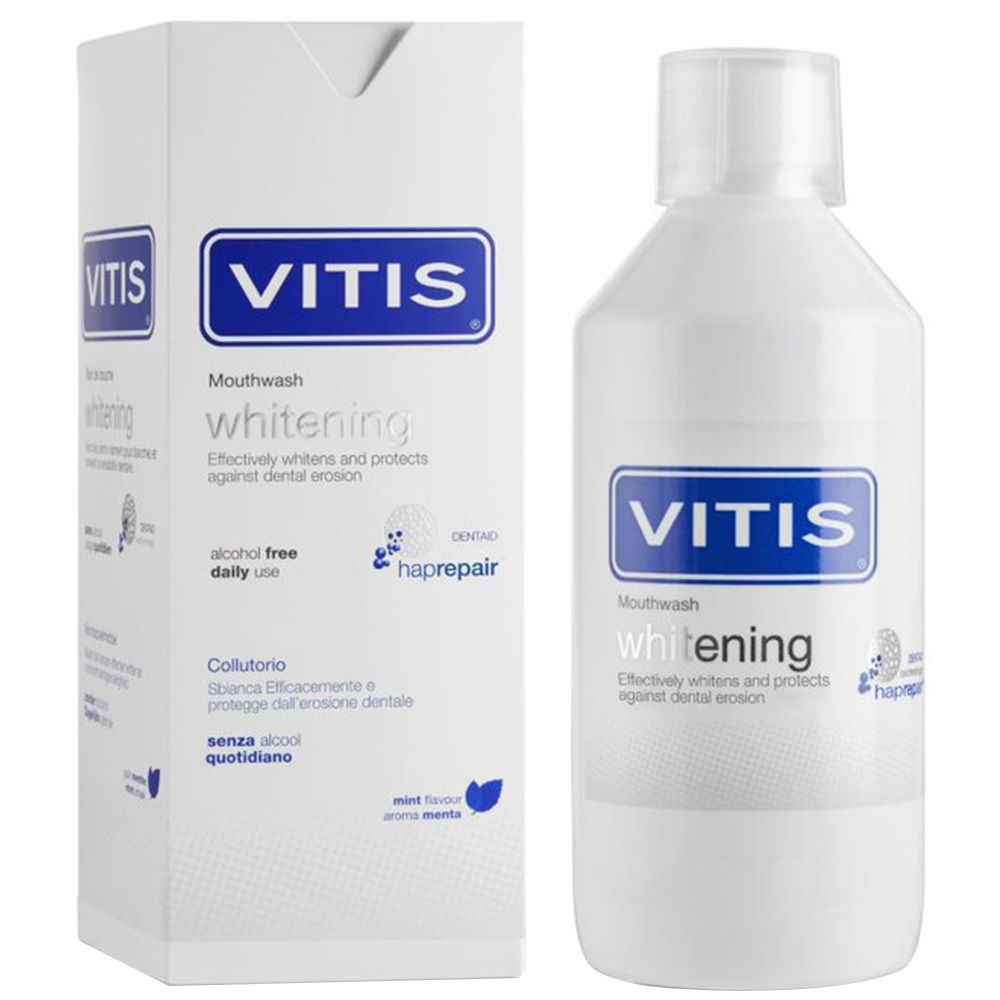 Vitis whitening Mundspülung 500 ml Mundwasser