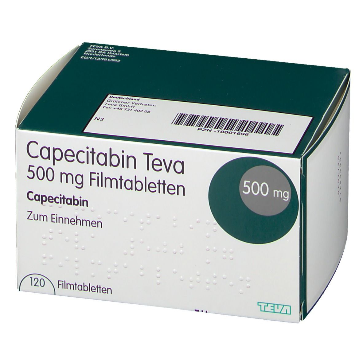 Capecitabin Teva 500 mg