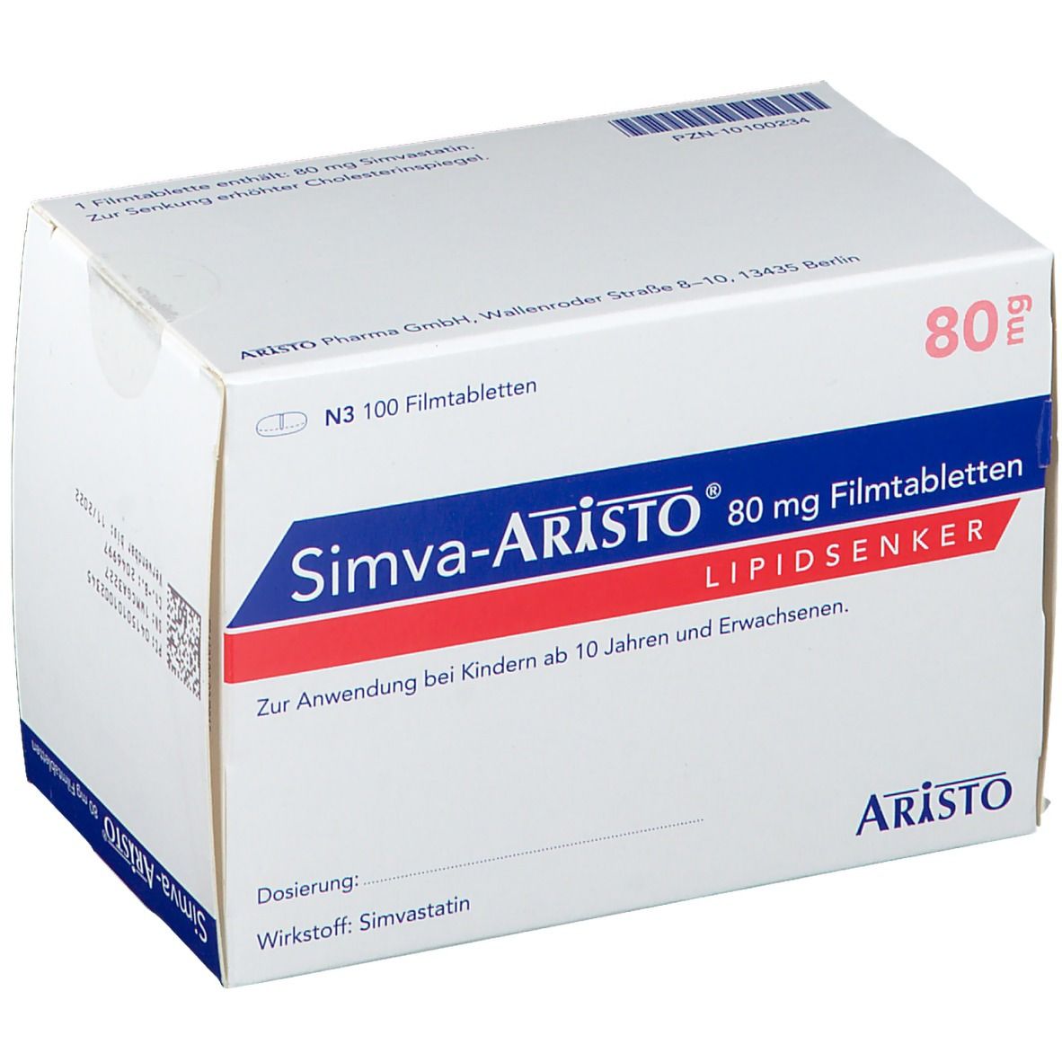 Simva-Aristo® 80 mg