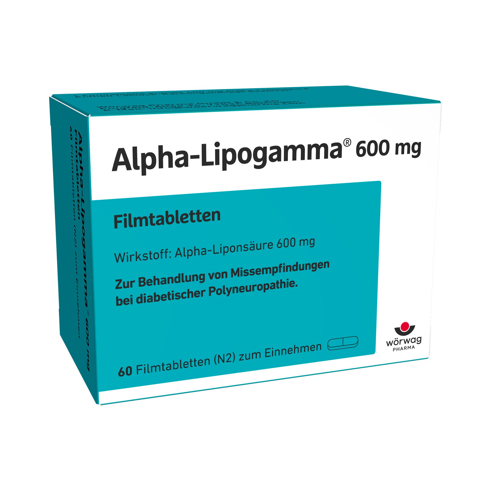 Alpha Lipogamma® 600 mg