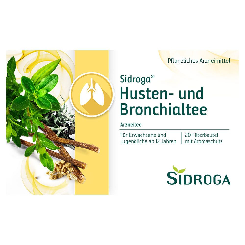 Sidroga® Husten- und Bronchialtee