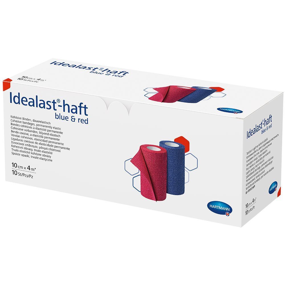 IDEALAST-haft color Binde 10 cmx4 m sortiert St Binden