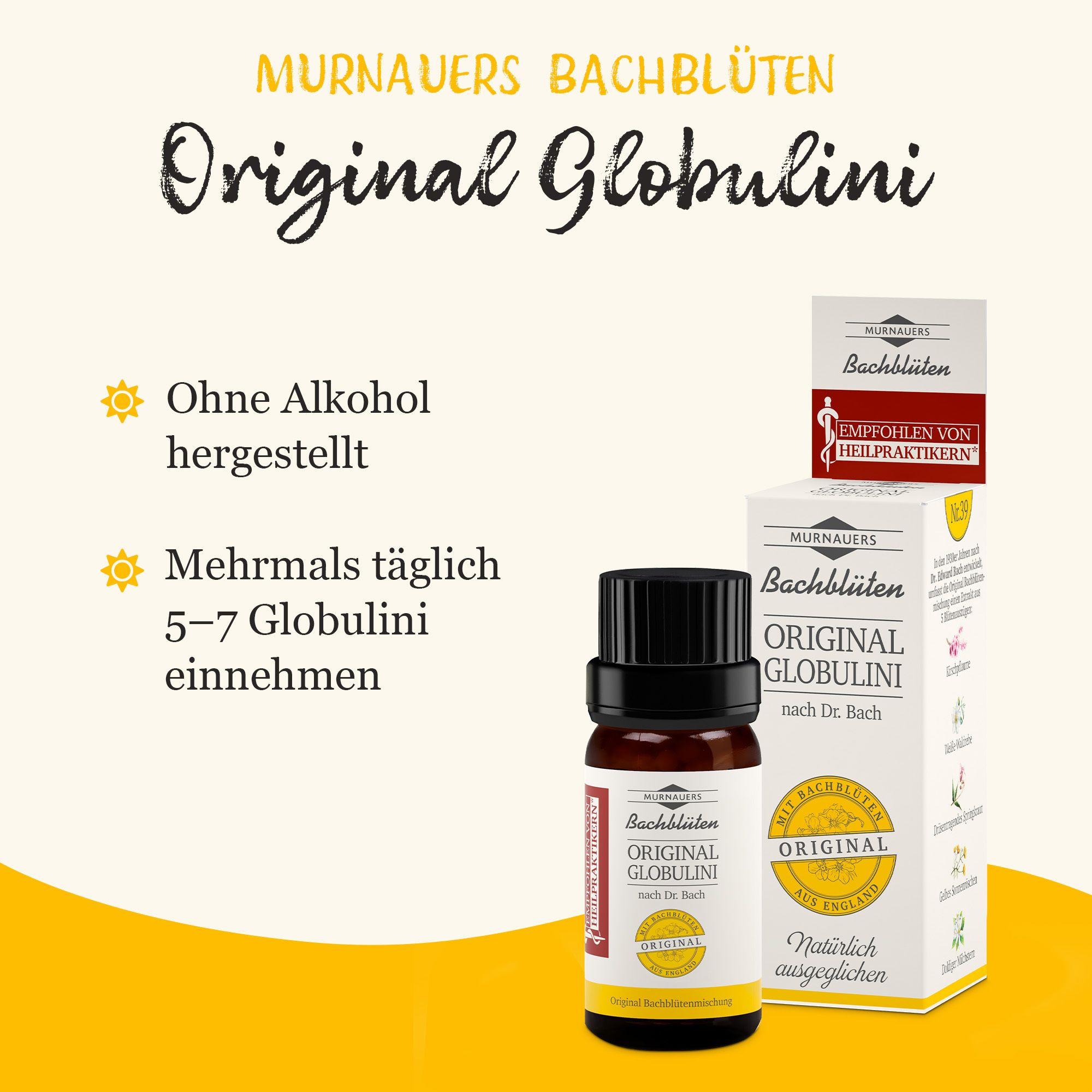 MURNAUERS Bachblüten Original Globulini