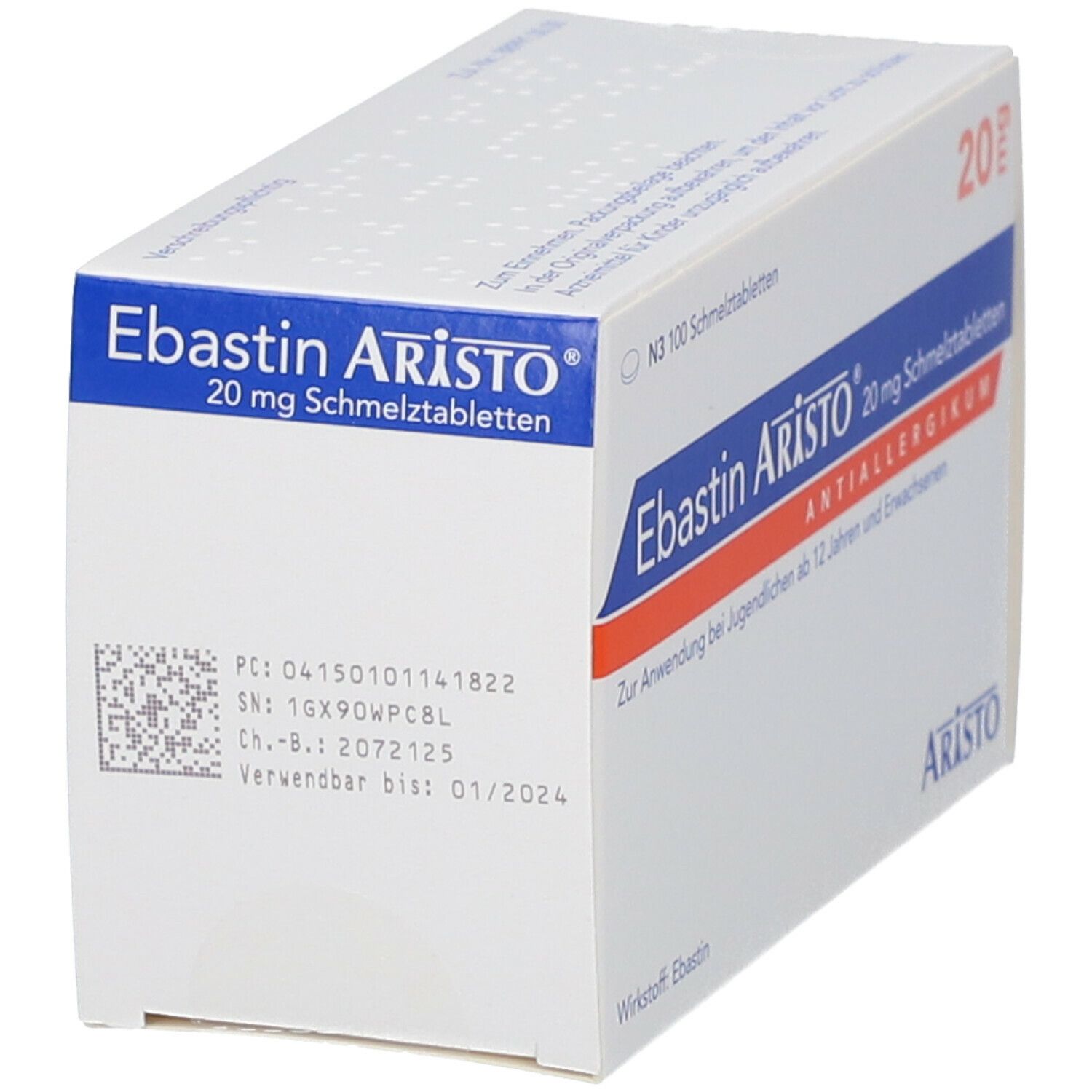 Ebastin Aristo® 20 mg