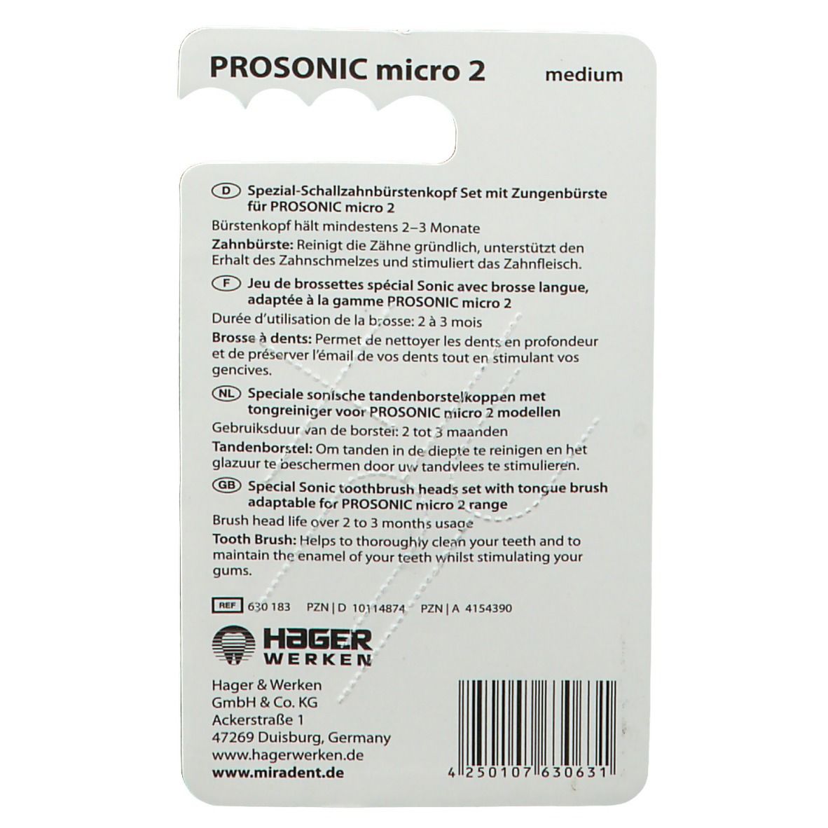 miradent PROSONIC micro 2 Refill