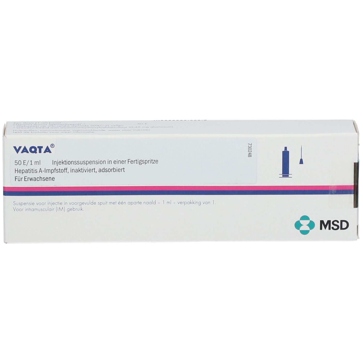 Vaqta 50 E/1 ml