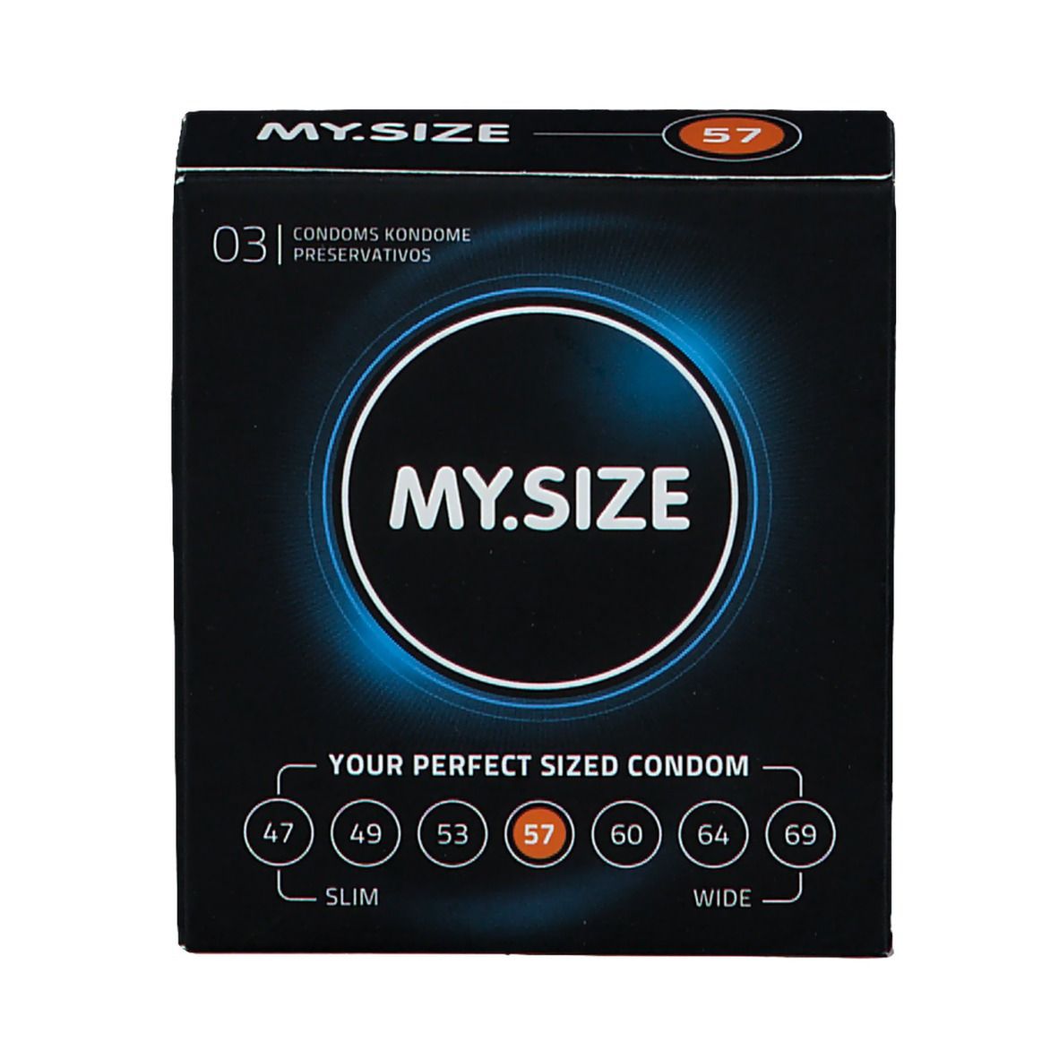 Mysize 57 Kondome 3 St Shop Apotheke 2318