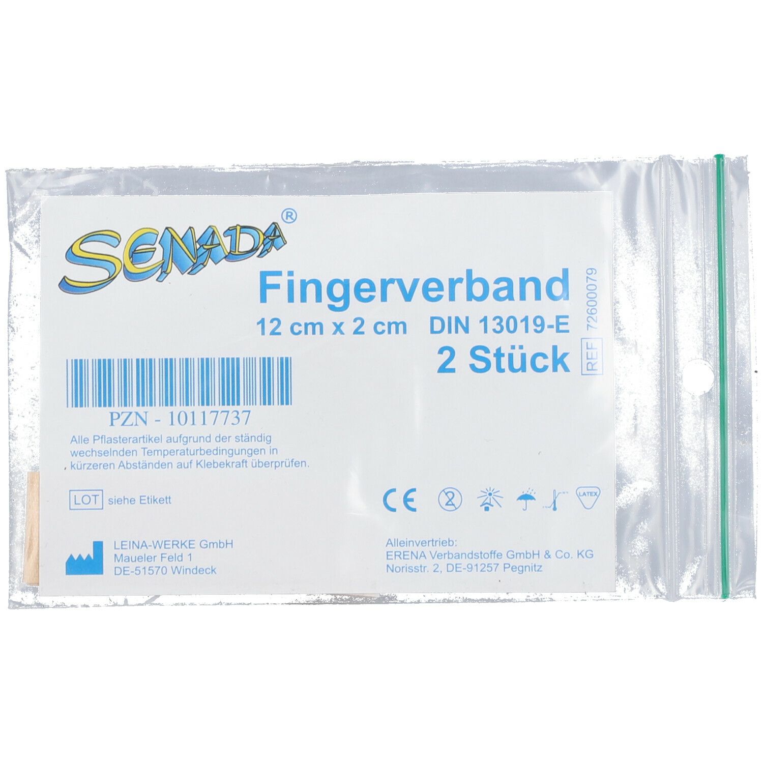 SENADA® Fingerverband 2 x 12 cm