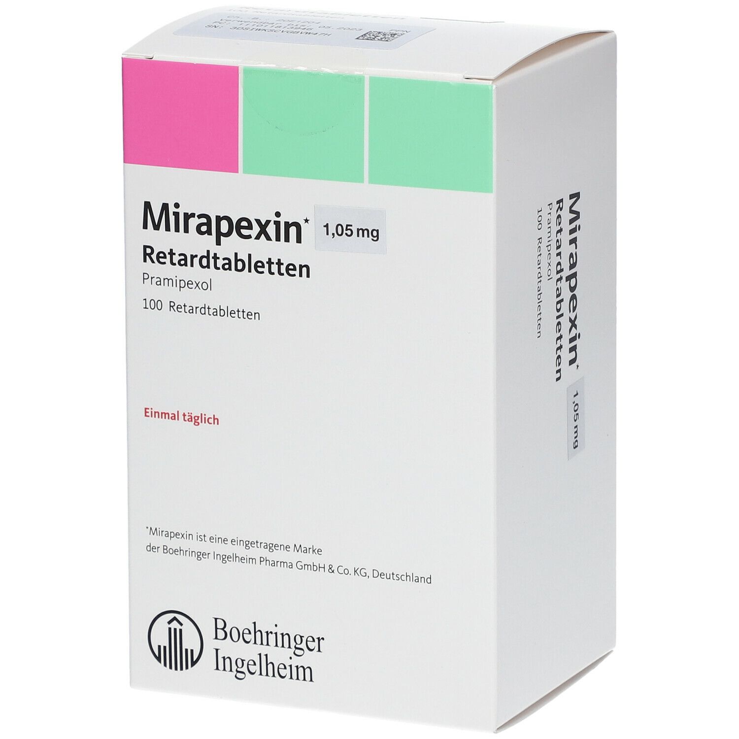 Mirapexin 1,05 mg Retard