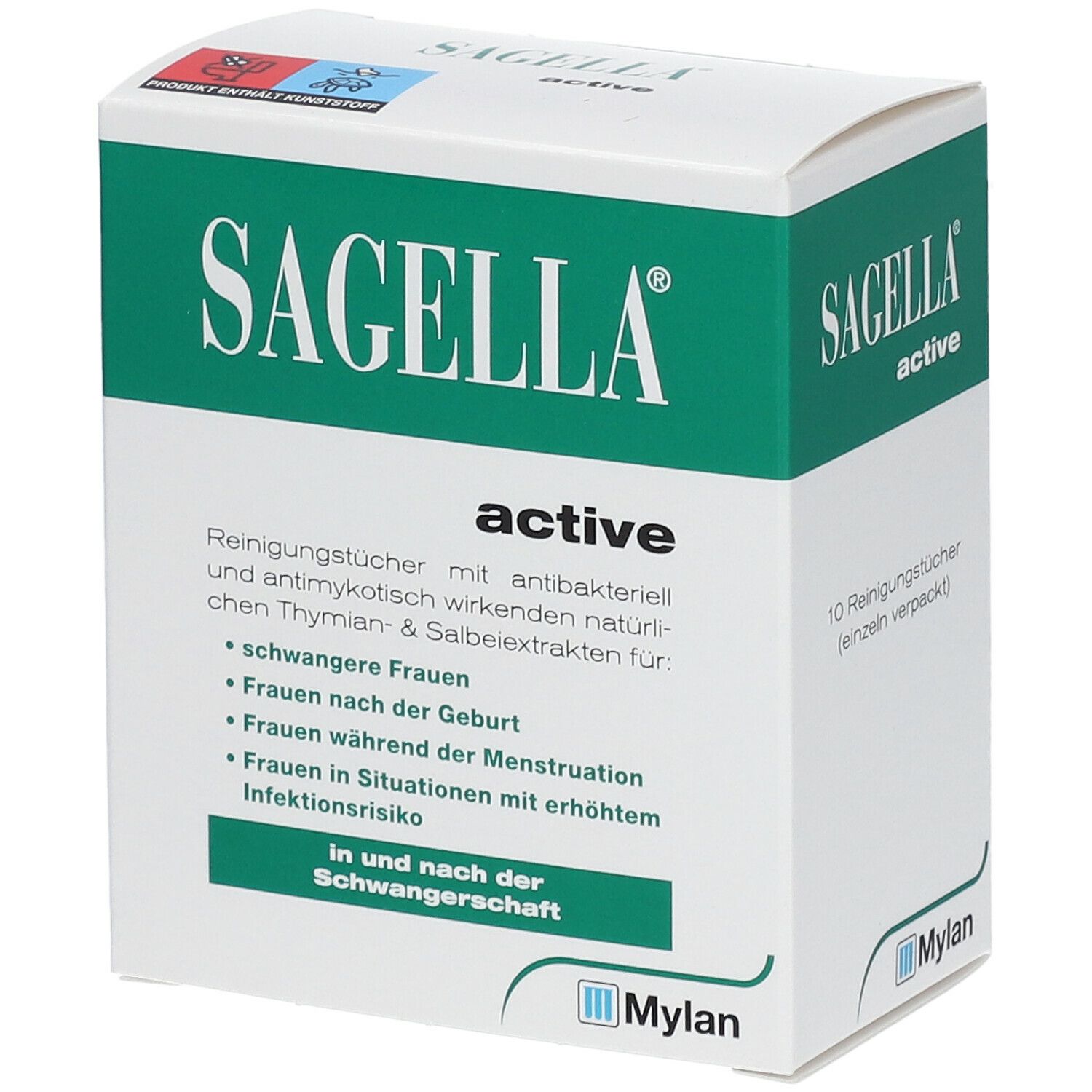 SAGELLA® active Reinigungstücher