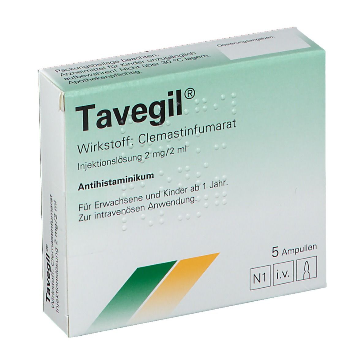 Tavegil® Injektionslösung