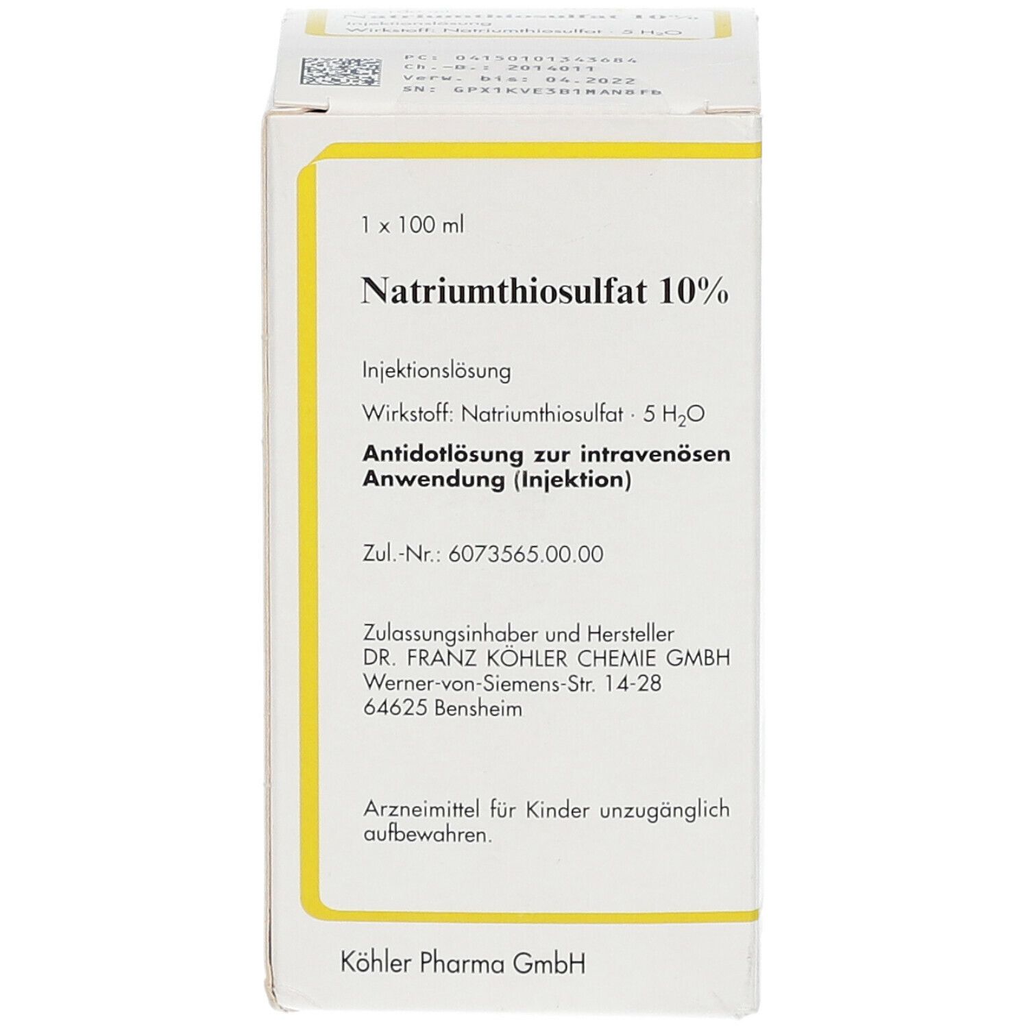 Natriumthiosulfat 10 %