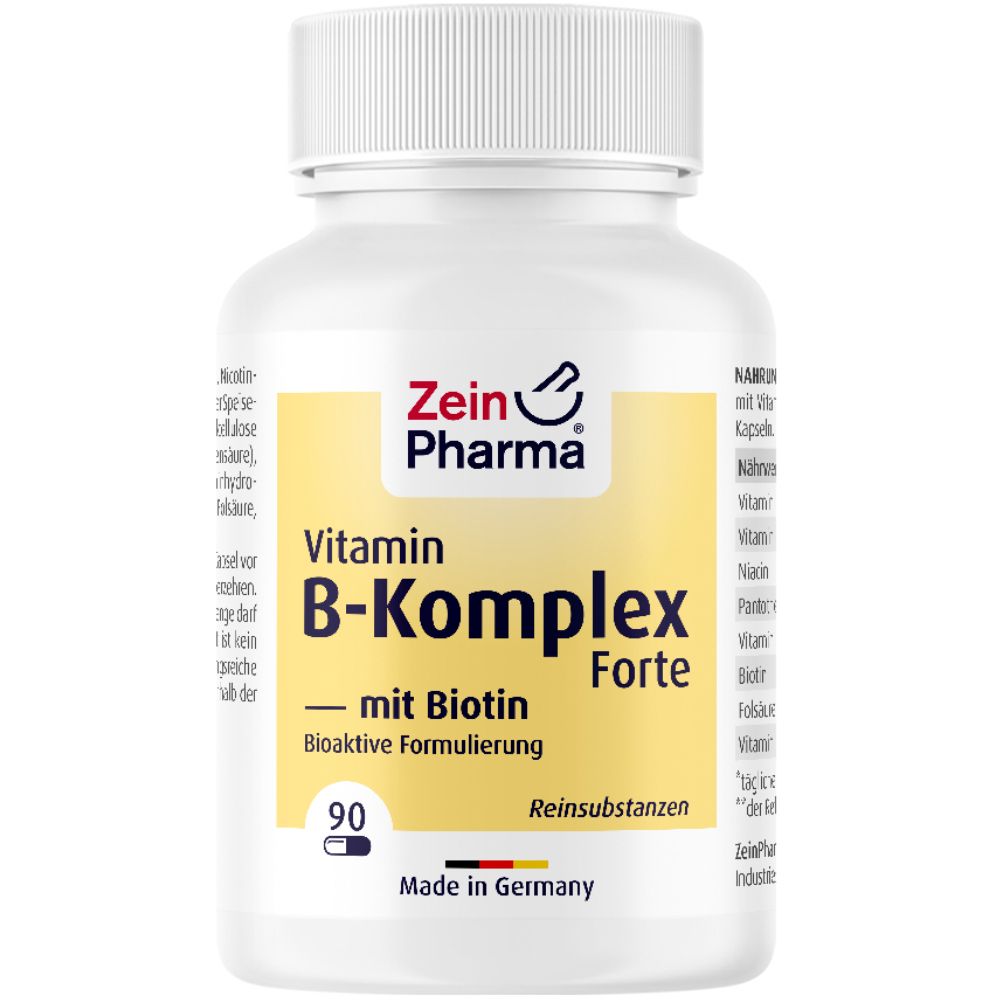 Vitamin B Komplex Kapseln + Biotin Forte ZeinPharma