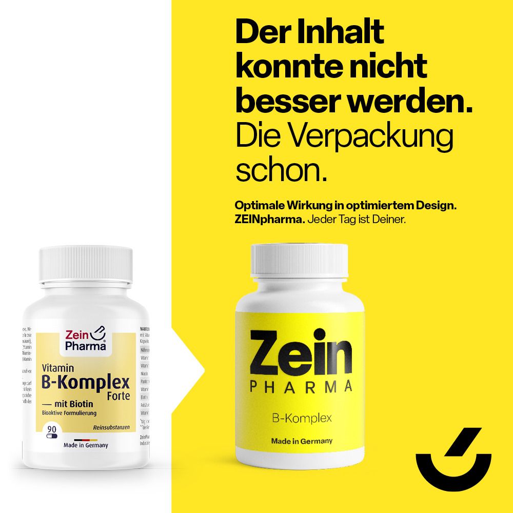 ZeinPharma® Vitamin B Komplex Kapseln + Biotin Forte