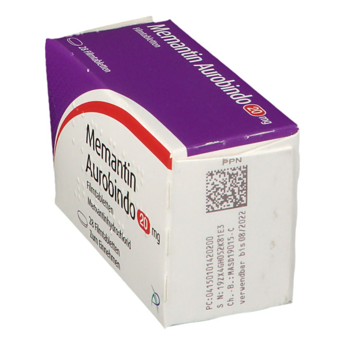 Memantin Aurobindo 20 mg Filmtabletten 28 St