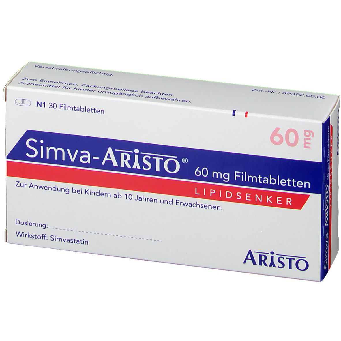 Simva-Aristo® 60 mg