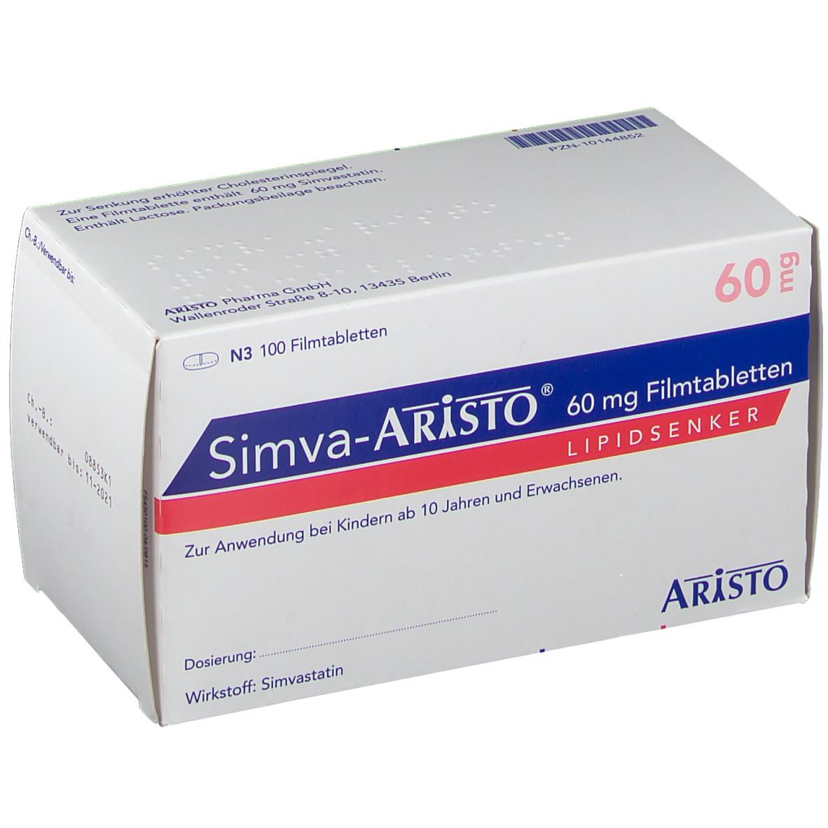 Simva-Aristo® 60 mg