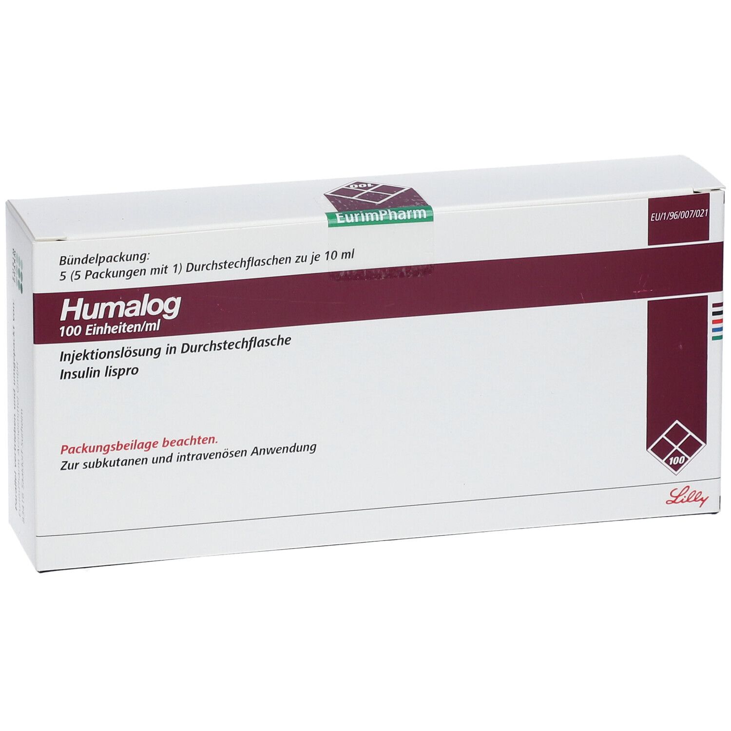 Humalog 100 E/ml