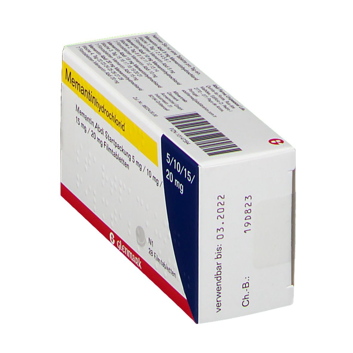 Memantin Abdi Startpackung 5mg/10mg/15mg/20mg