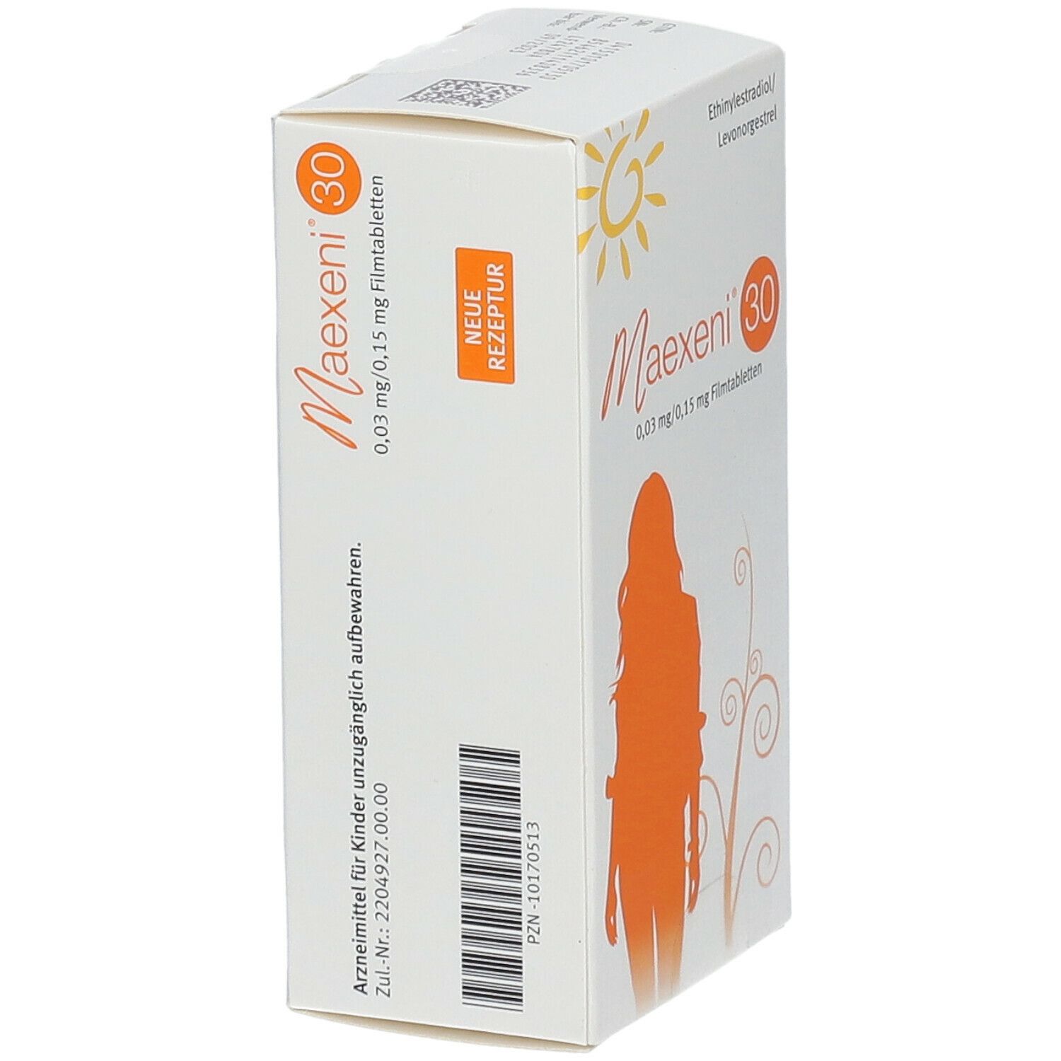 Maexeni 30 0,03 mg/0,15 mg Filmtabletten 6x21 St