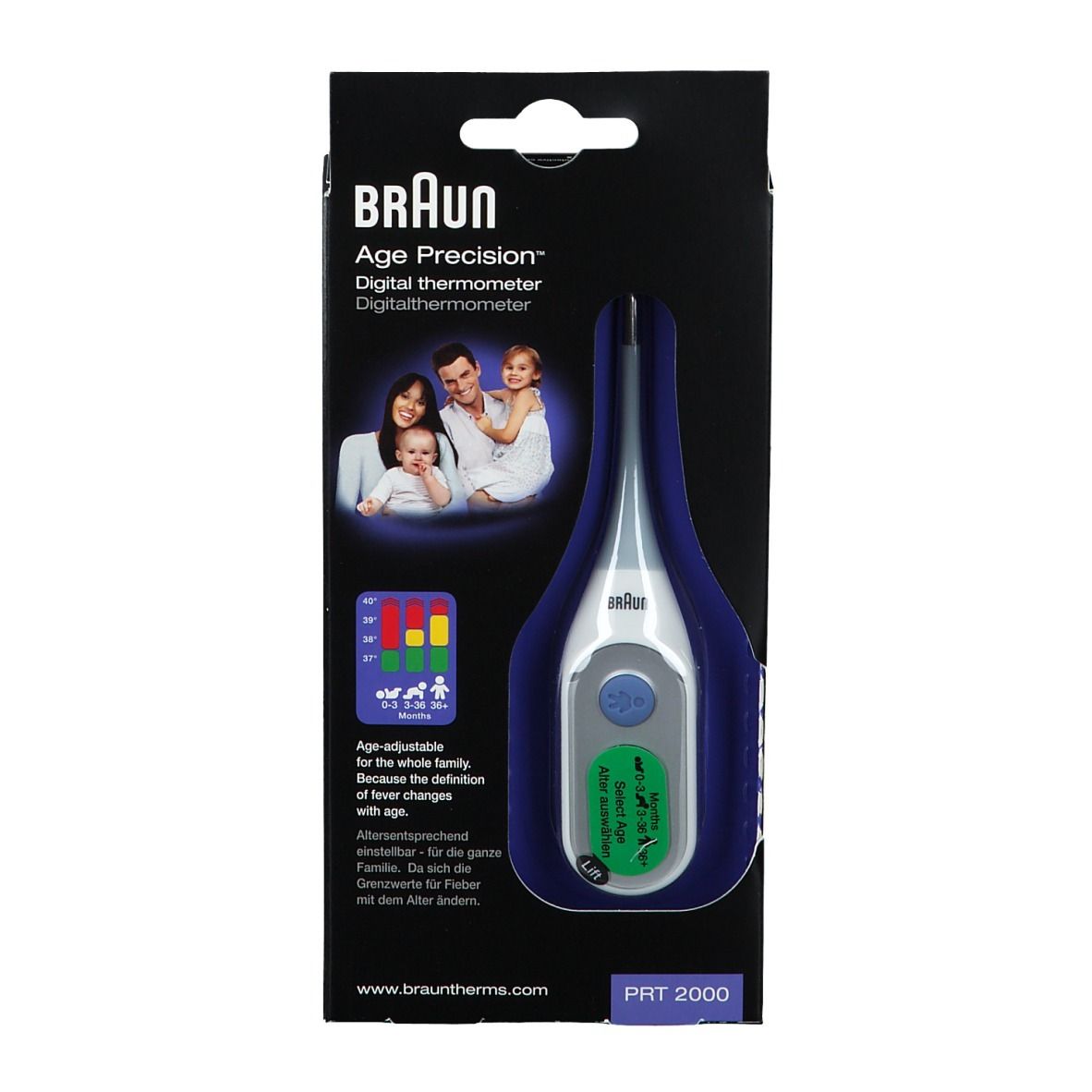 Braun Age Precision® Digitalthermometer – PRT2000