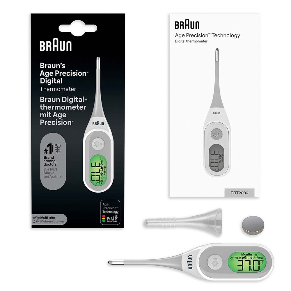 Braun Age Precision® Digitalthermometer – PRT2000