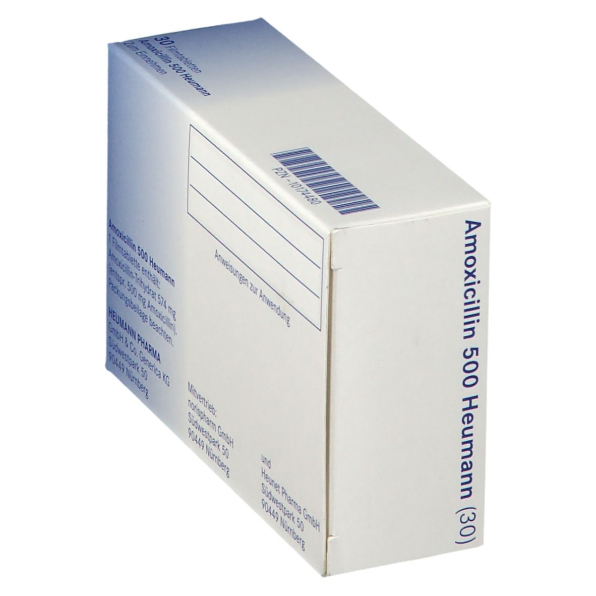 Amoxicillin 500 Heumann