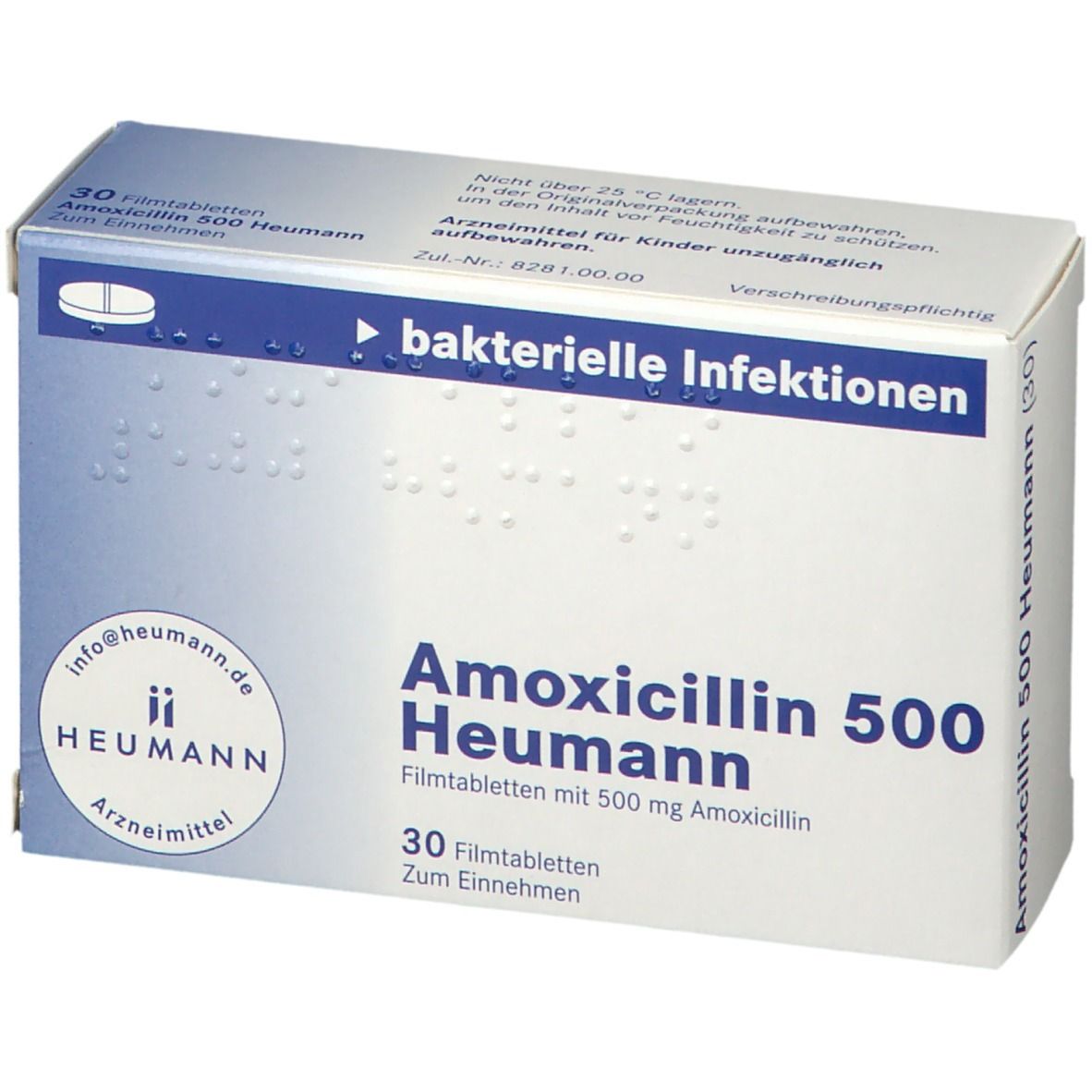Amoxicillin 500 Heumann