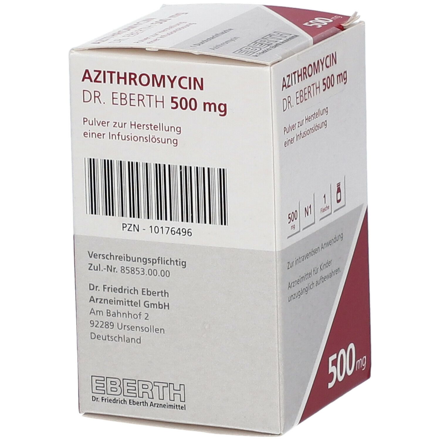 AZITHROMYCIN DR. EBERTH 500 mg